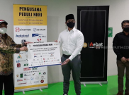 JIC dan Pengusaha Peduli NKRI Berikan 42 Ribu Paket Sembako ke Pengemudi Ojol