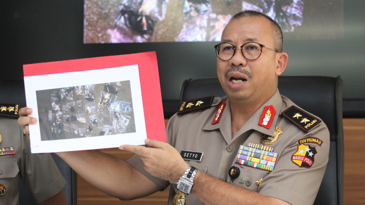 Polri Bungkam Soal Orang Beken yang Transfer Uang ke Saracen