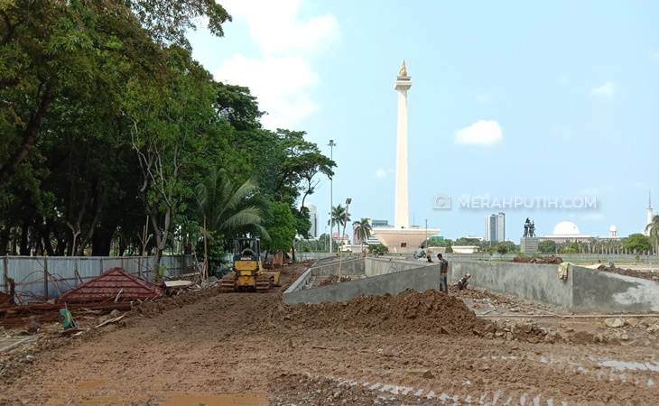 Pemprov DKI: Konsep Renovasi Monas Seperti Lapangan Banteng