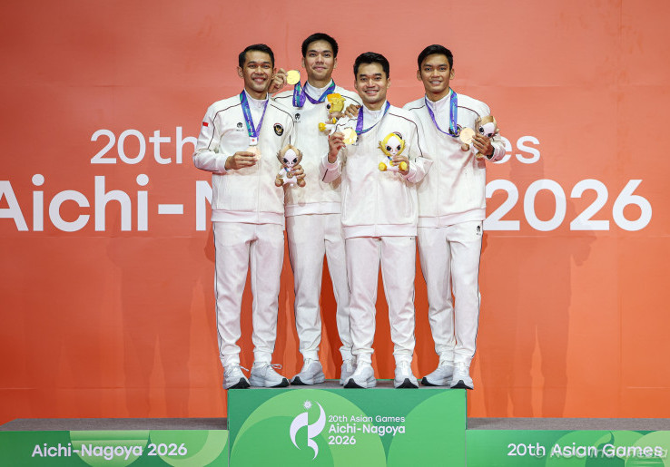 Asian Games 2026: Ganda Putra Indonesia Leo/Daniel Raih Medali Emas 
