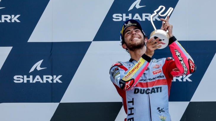 Tampil Gemilang di MotoGP Prancis 2022, Federal Oil Sanjung Kemenangan Enea Bastianini