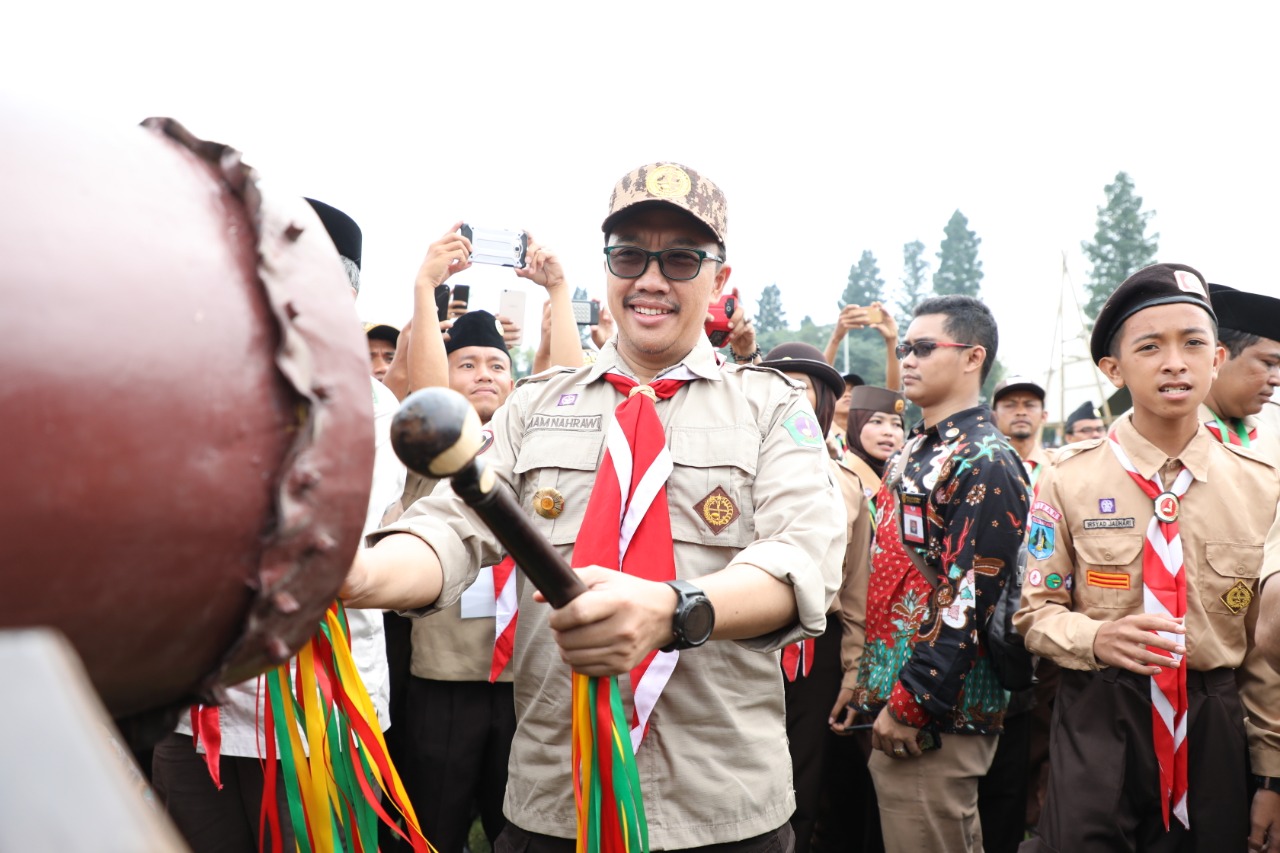  Menpora Ingatkan Pramuka Ma’arif NU Terus Berinovasi