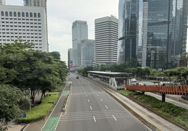 Jalan Sudirman-Thamrin Ditutup untuk Car Free Night yang Diisi Pawai Obor, Simak Rekayasa Lalu Lintasnya