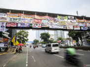 Dishub Tunggu Perintah Bawaslu Turunkan Alat Kampanye Menganggu di Pinggir Jalan