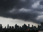 Berikut Prakiraan Cuaca di Jakarta dan Sekitarnya pada Senin