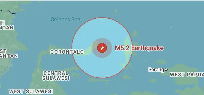 Gempa Guncang Kota Bitung Sulut Sore Ini, Warga Sampai Berlarian ke Luar Rumah