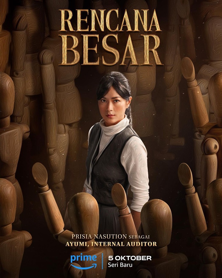 Jadi Sutradara, Prisia Nasution Ungkap Cerita Film 'Melukis Luka'