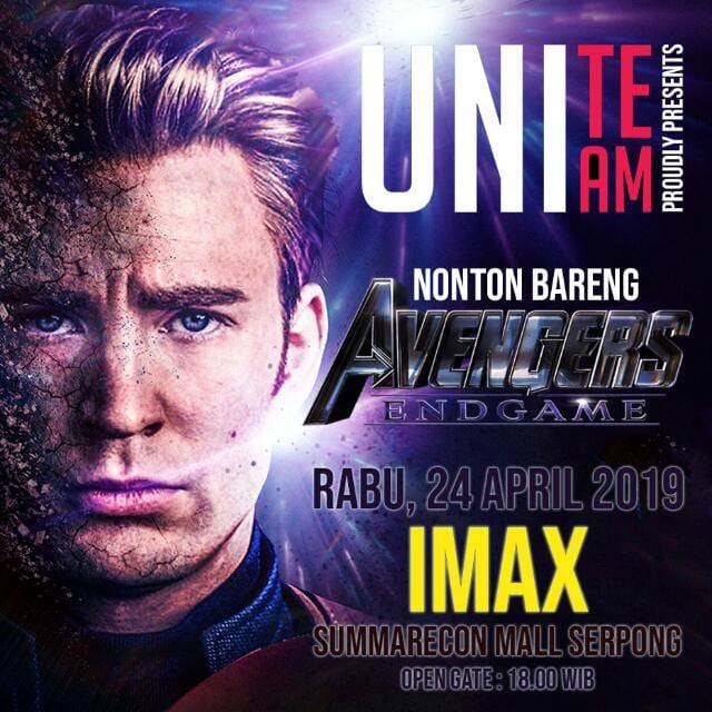 Marvel Fans Community regional Tangerang adakan nobar (Sumber: Ist)