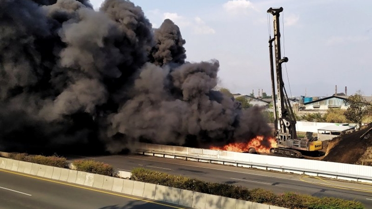 Kebakaran Pipa Pertamina di Cimahi, Korban Tewas Diduga Warga Negara Asing