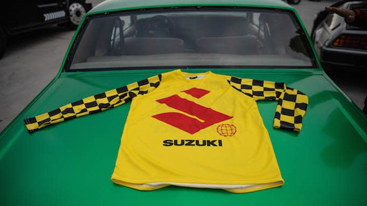 Berkolaborasi dengan Suzuki, Juice WRLD Rilis Merchandise 'Death Race for Love'