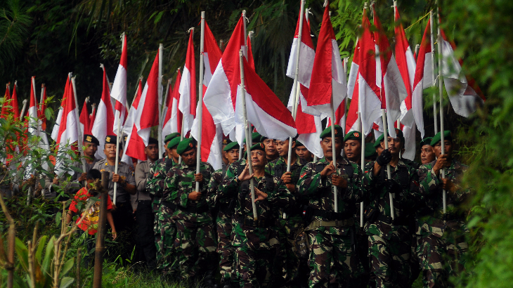 Festival Merah Putih Kibarkan 17.845 Bendera 