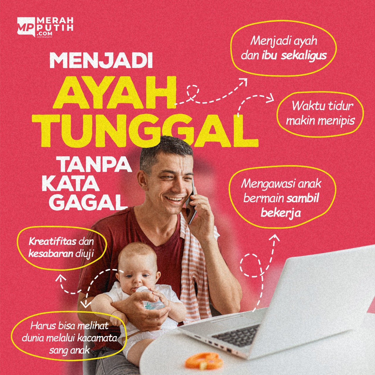 Menjadi Ayah Tunggal Tanpa Kata Gagal