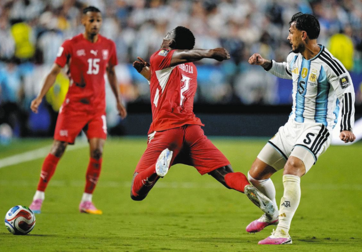 Kartu Merah Konyol Breel Embolo Menjadi Taktik Licik Berujung Petaka Saat Argentina vs Swiss