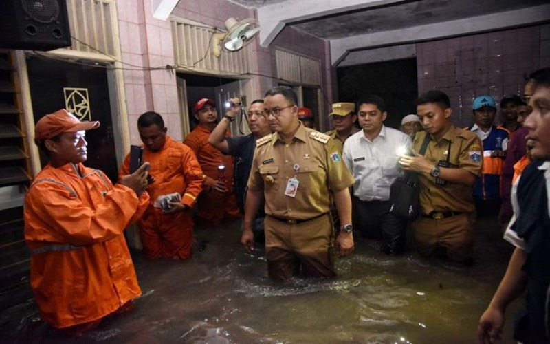 30 Titik Lokasi Rawan Banjir di Jakarta