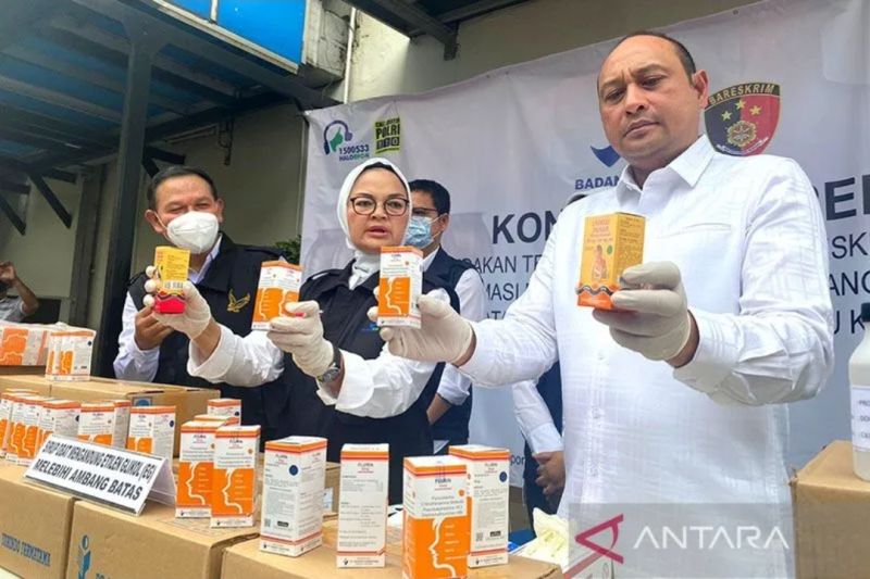 Polisi Pastikan 2 Perusahaan Tersangka Kasus Ginjal Akut Sudah Tidak Beroperasi