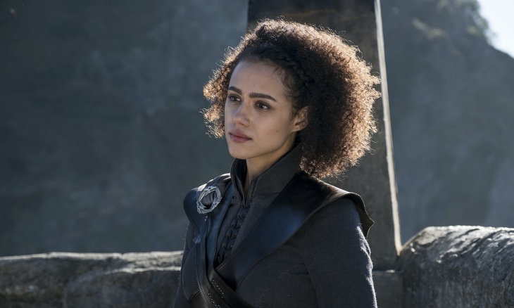 Nathalie Emmanuel dikenal dari serial TV Game of Throne. (Foto Vanity Fair) 