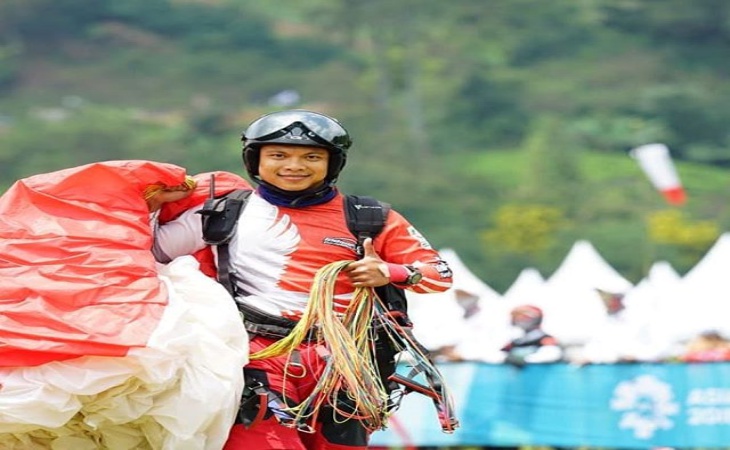 Cerita Atlet Paralayang Peraih Emas Asian Games Selamat Dari Gempa Palu