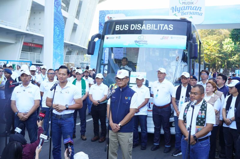 BUMN Berangkat 116.688 Pemudik Program Mudik Gratis ke 200 Kabupaten dan Kota
