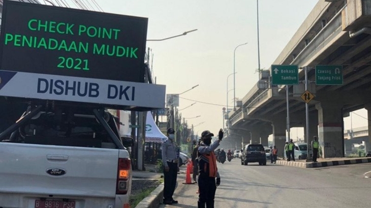 Setiap 3-5 Kilometer, Pengendara Bakal Disekat Sampai Putar Balik