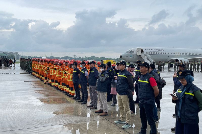 Indonesia Kirim 62 Orang dan Logistik 5 Ton ke Turki