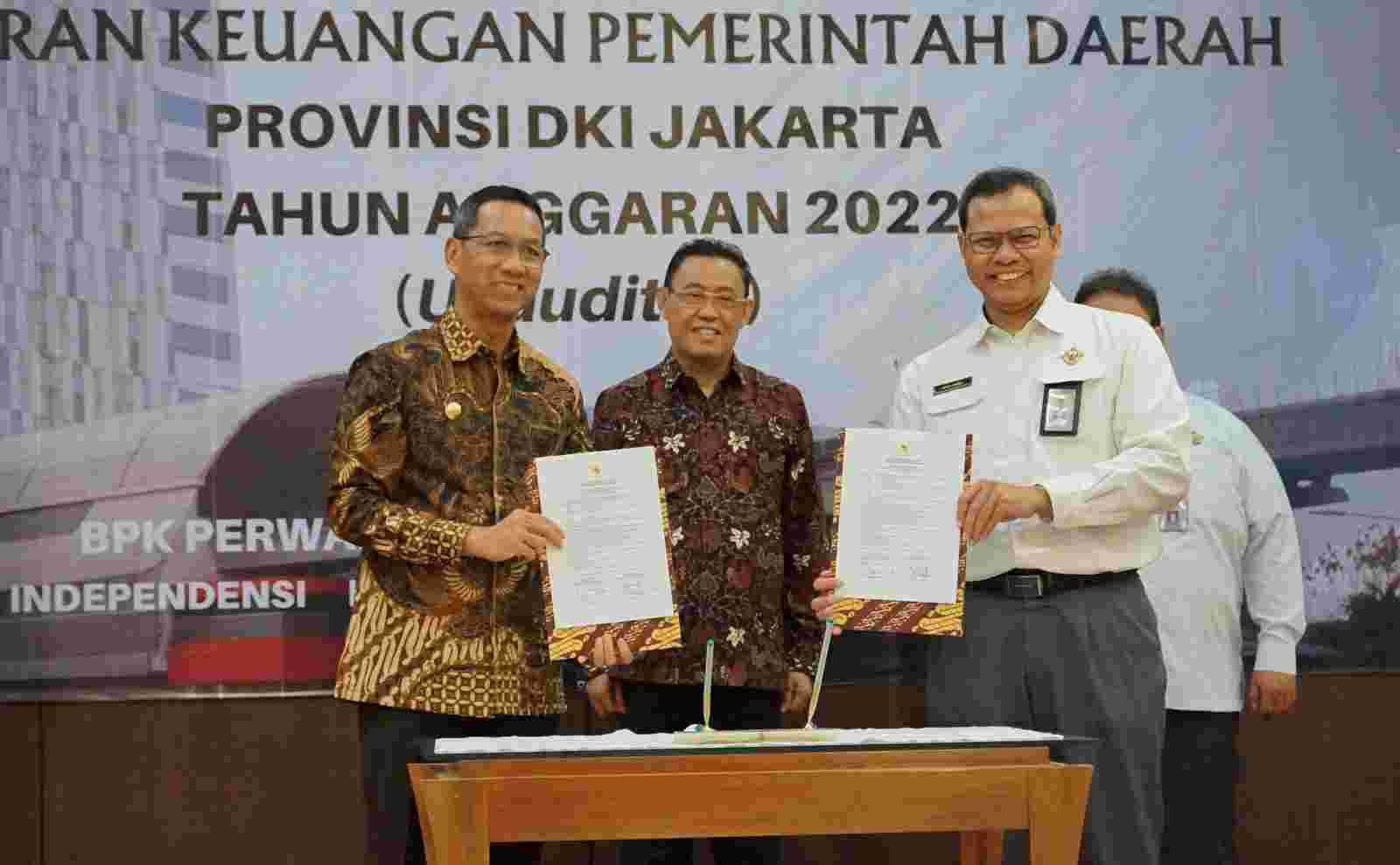 Pemprov DKI Targetkan Raih WTP 6 Kali Berturut-turut