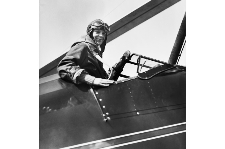 Amelia Earhart mulai masuk dunia penerbangan pada usia 24 tahun. (Foto: historyextra.com)
