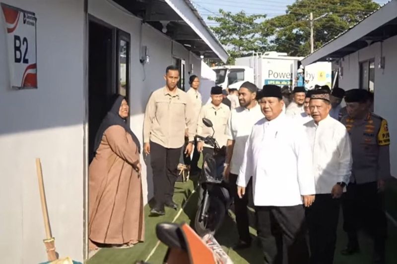 Sebut Kondisi di Aceh Sudah Normal, Prabowo: Tak Ada Lagi Warga di Tenda Pengungsian dan Listrik 100 Persen Menyala