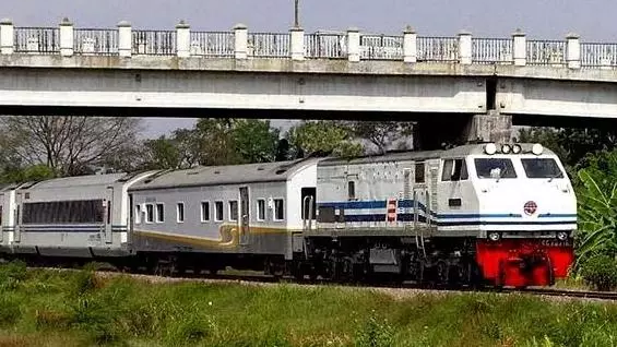 Ilustrasi kereta api