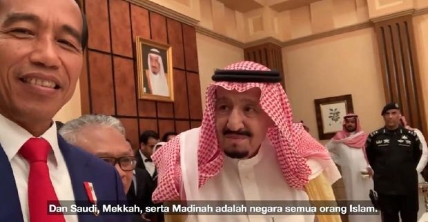 Nge-vlog Bareng, Presiden Jokowi Sampaikan Pesan Raja Salman untuk Rakyat Indonesia