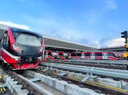 Naik LRT Jabodebek Wajib Pakai e-Money dan e-Wallet