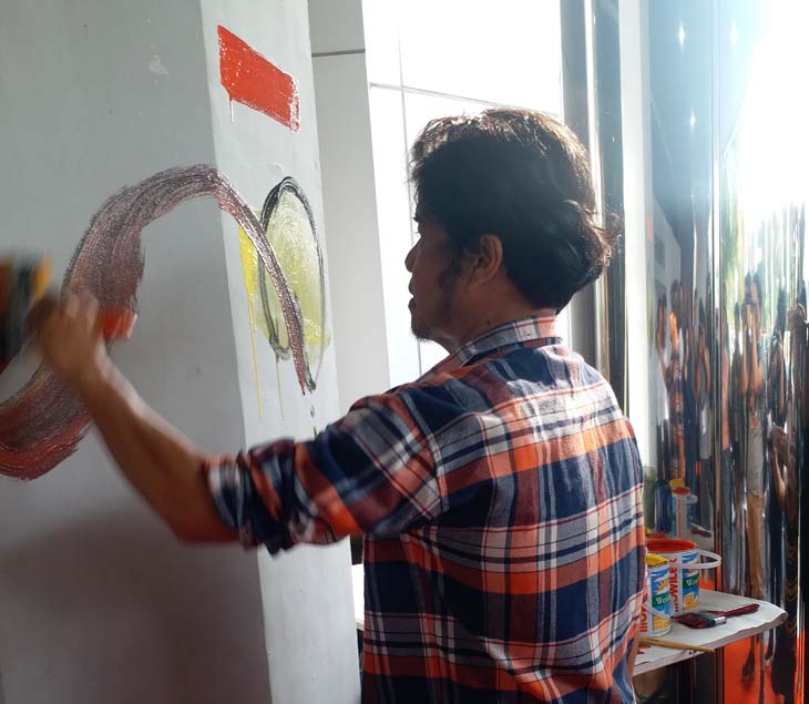 Seniman Indonesia Gelar Lebaran Street Art Terbesar se-Asia Tenggara