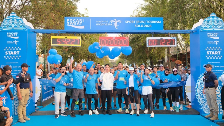 Ribuan Pelari Meriahkan Pocari Sweat Sport (Run) Tourism