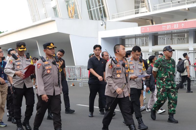 2.719 Aparat Disebar Amankan Laga Timnas Indonesia Lawan Bahrain, Suporter Diharap Tertib