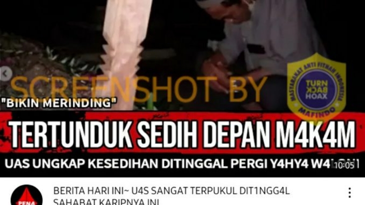 [HOAKS atau FAKTA]: Ustaz Yahya Waloni Sahabat UAS Meninggal Dunia