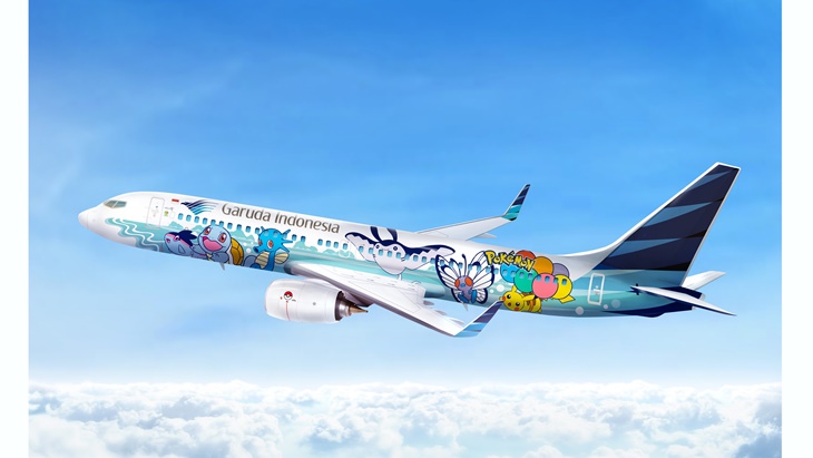 Garuda Indonesia Hadirkan Pikachu Jet GA1, Siap Meningkatkan Daya Tarik Wisatawan