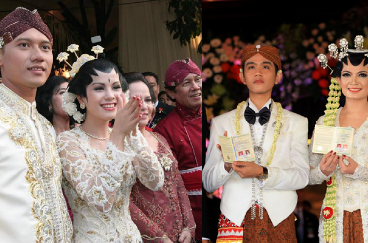 Berikut 4 Perbedaan Pernikahan Anak Presiden Jokowi dan SBY