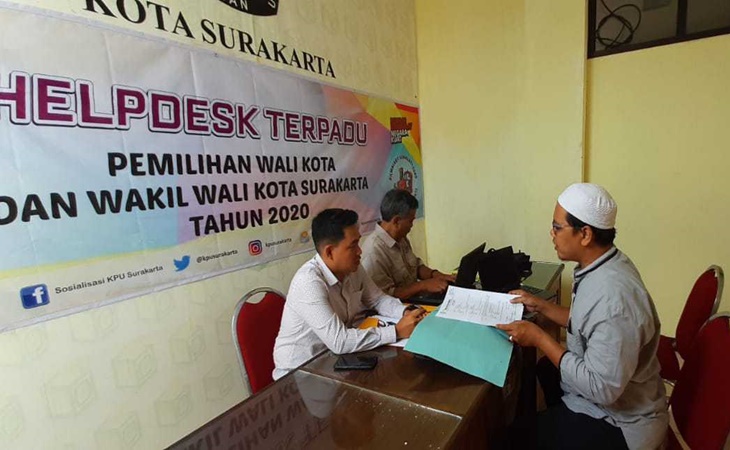 Calon independen di Pilwalkot Solo sudah mulai mendaftarkan diri ke KPU Solo