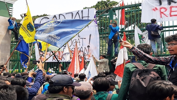 Mahasiswa Sebut Jokowi Berusaha Ciptakan Rezim Otoriter