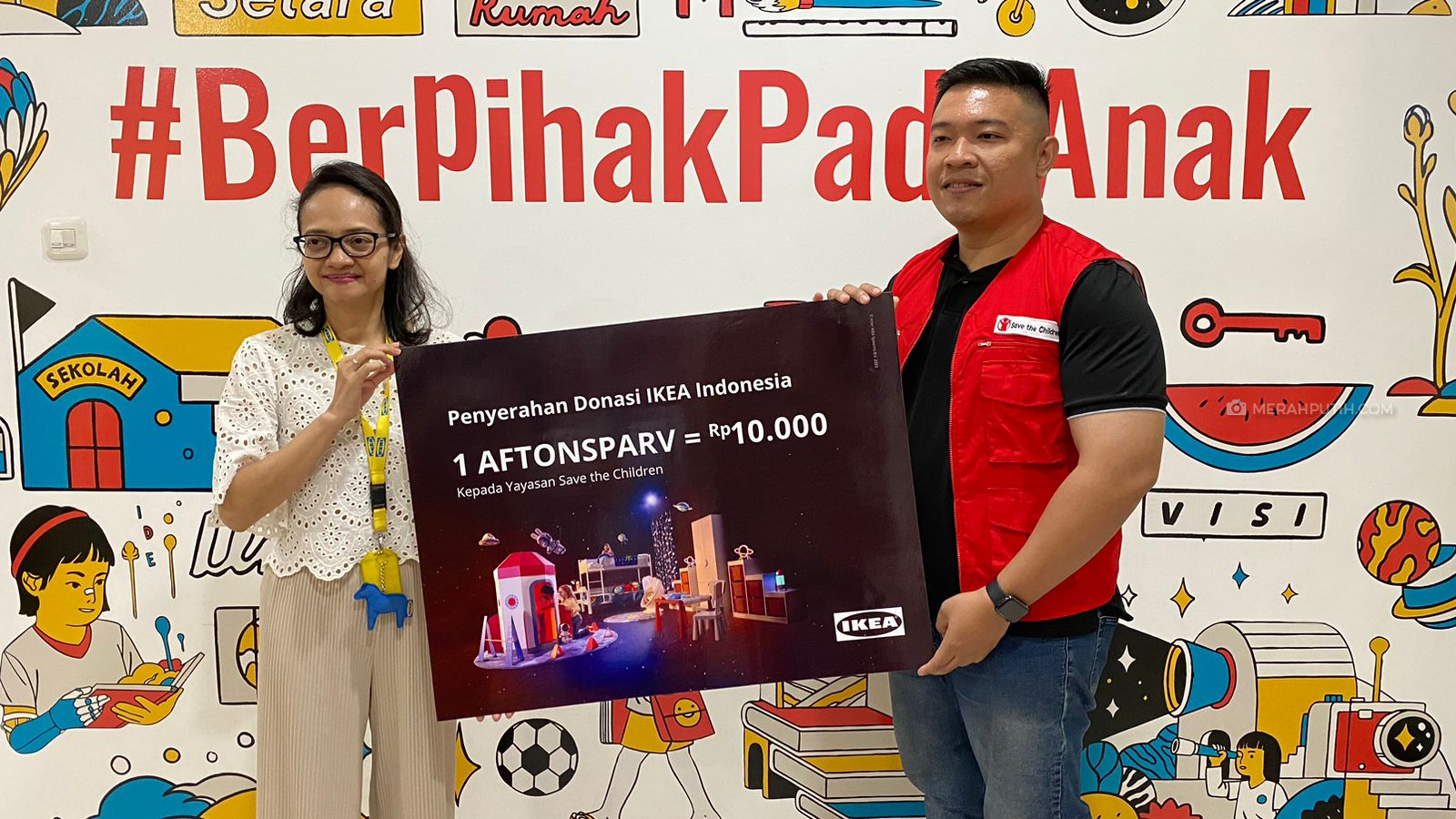 IKEA Donasikan Hasil Kampanye Aftonsparv untuk Save The Children