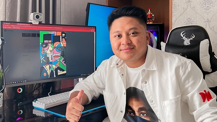 NFT Lukisan Karya Ridwan Kamil Laku Terjual Rp 45,9 Juta