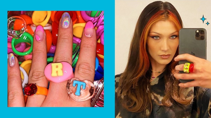 Chunky Rings, Cincin Besar nan Colorful Mewarnai Mid 2021