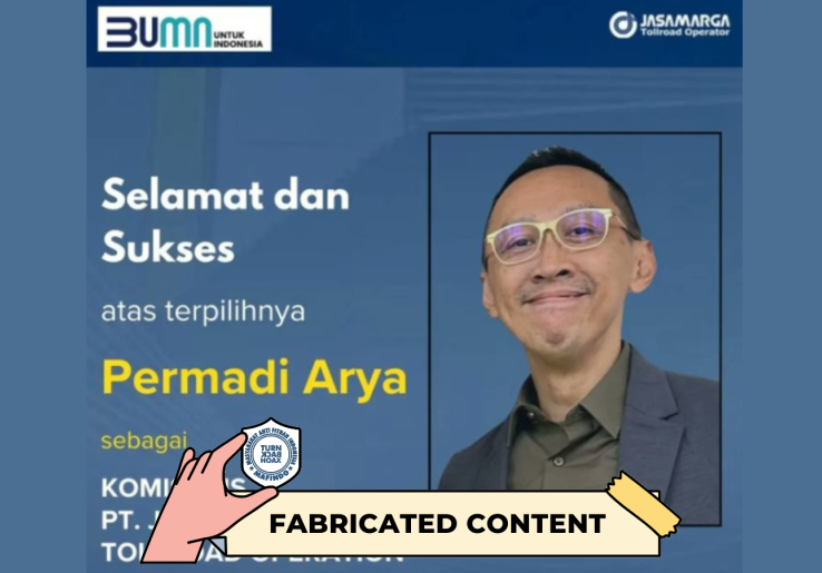 [HOAKS atau FAKTA] : Abu Janda jadi Komisaris BUMN Jasamarga