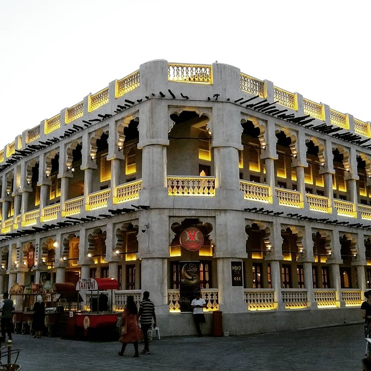 Souq Waqif mudah diakses para pelancong. (Foto: instagram.com/mydohaaa)