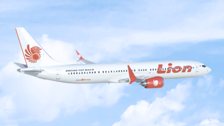 Pesawat Lion Air Senggolan dengan Wings di Bandara Kualanamu
