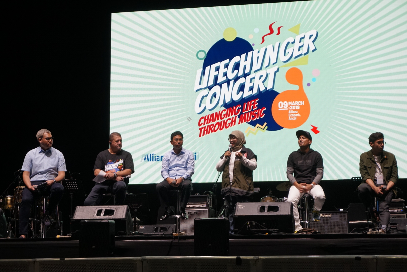 Lifechanger Concert, Konser Musik untuk Bantuan Kemanusiaan