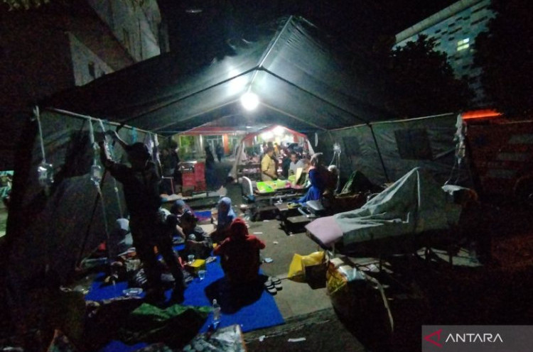 14 Posko dengan Kapasitas Tampung 13 Ribu Pengungsi Telah Didirikan di Cianjur