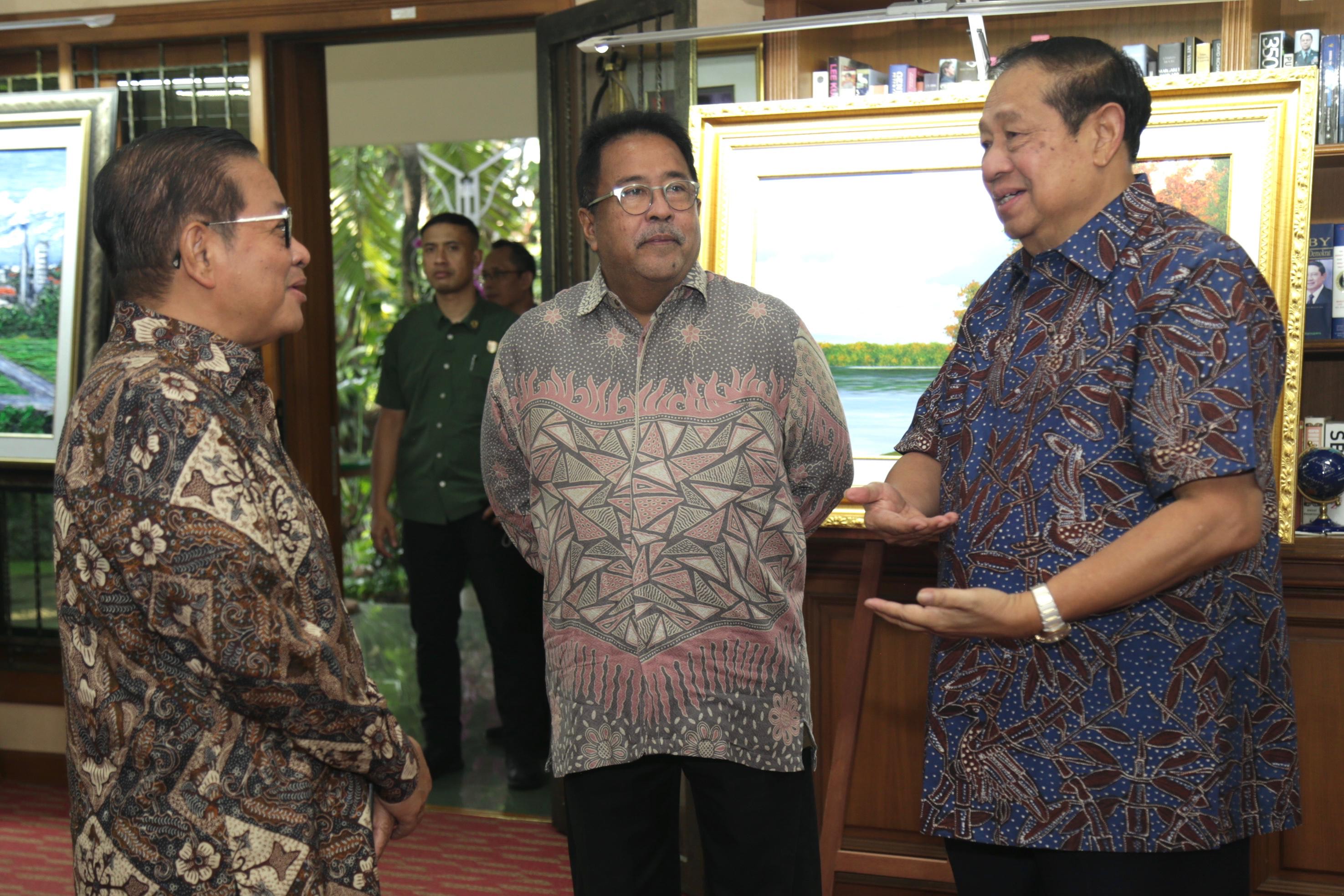 Pramono-Rano Temui SBY di Cikeas, Bahas Keberpihakan untuk Rakyat Miskin