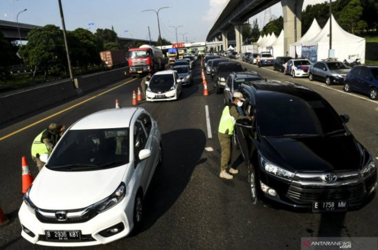 30 Ribu Kendaraan Nekat Masuk Jakarta Tanpa SIKM