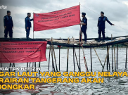Diduga tak Berizin, Pagar Laut yang Ganggu Nelayan Perairan Tangerang akan Dibongkar
