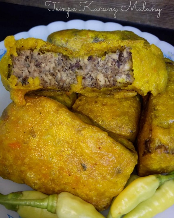 Tempe kacang.(foto- Instagram/@tinairawatisupriyanto  